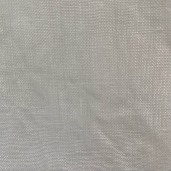 100% Linen Curtain Panels White - Picture 7 of 7